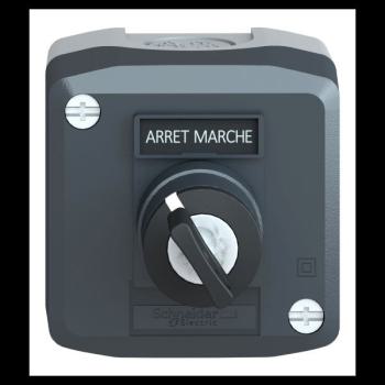  BOITE AVEC 1 BOUTON TOURN 