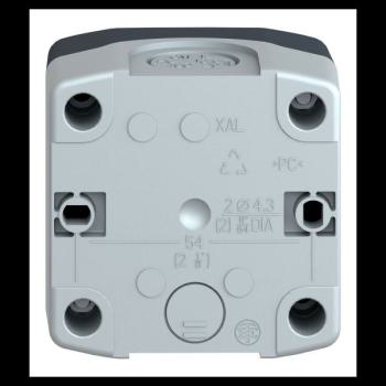  BOITE AVEC 1 BOUTON TOURN 