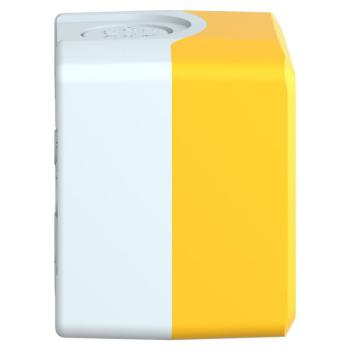  BOITE VIDE 1 BOUTON JAUNE 