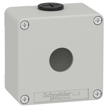  Boite vide grise 1 trou 22mm 