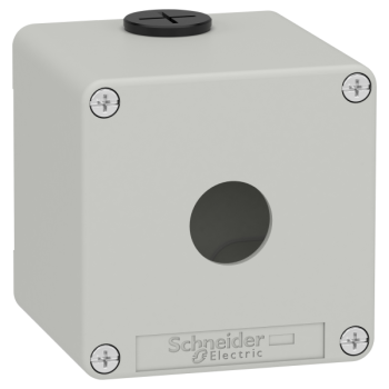  Boite vide grise 1 trou 22mm 