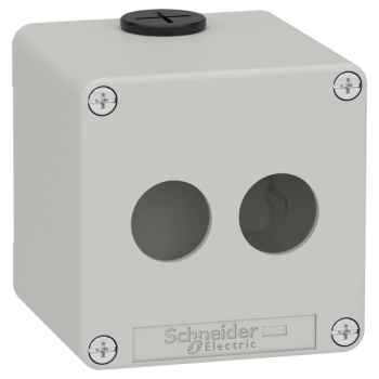  Boite vide grise 2 trous 22mm 