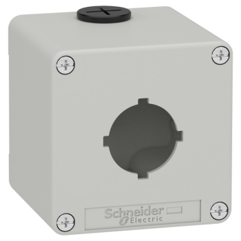  Boite vide grise 1 trou 30mm 