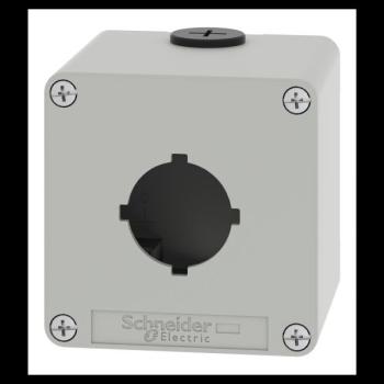  Boite vide grise 1 trou 30mm 