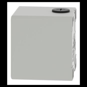  Boite vide grise 1 trou 30mm 