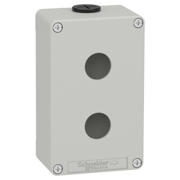  Boite vide grise 2 trous 22mm 