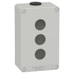  Boite vide grise 3 trous 22mm 