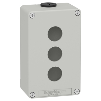  Boite vide grise 3 trous 22mm 