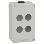  Boite vide grise 4 trous 22mm 