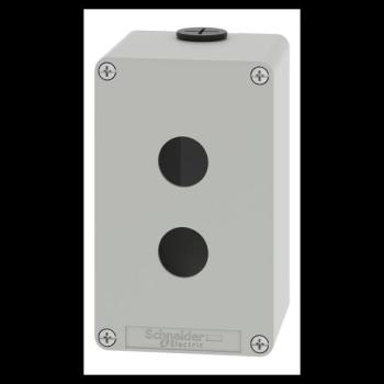  Boite vide grise 2 trous 22mm 