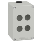  Boite vide grise 4 trous 22mm 