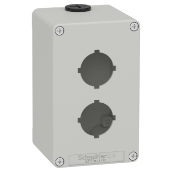  Boite vide grise 2 trous 30mm 