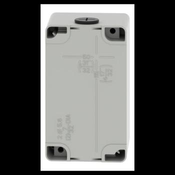  Boite vide grise 2 trous 30mm 