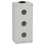  Boite vide grise 3 trous 22mm 