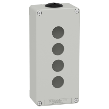  Boite vide grise 4 trous 22mm 