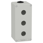  Boite vide grise 3 trous 22mm 