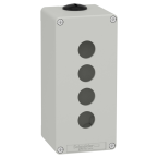  Boite vide grise 4 trous 22mm 