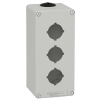  Boite vide grise 3 trous 30mm 