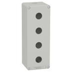  Boite vide grise 4 trous 22mm 