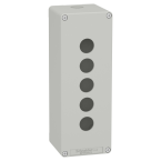  Boite vide grise 5 trous 22mm 