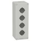  Boite vide grise 4 trous 30mm 