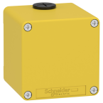  Boitier vide jaune non perc� 