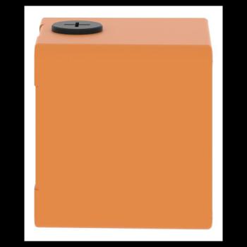  Boite vide orange 1 trou 30mm 