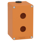 Boite vide orange 2 trous 22mm 