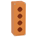  Boite vide orange 4 trous 30mm 
