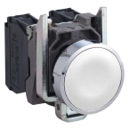  BOUTON POUSSOIR BLANC AFF 