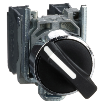  BOUTON TOURNANT NOIR DIAM 