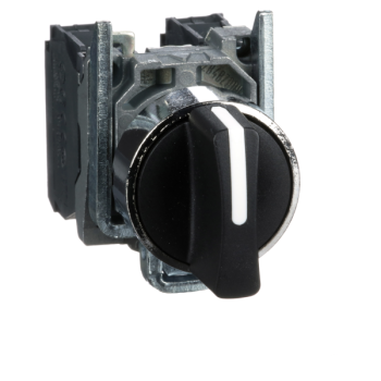  BOUTON TOURNANT NOIR DIAM 