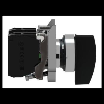  BOUTON TOURNANT NOIR DIAM 