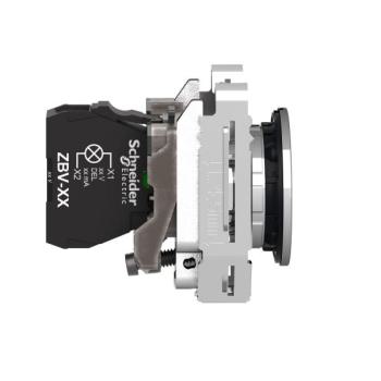  voyant DEL flush bleu 24V 