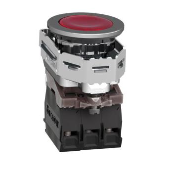  BP lum flush rouge 1O+1F 110V 