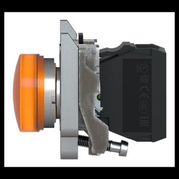  BP lum flush orange 1O+1F 230V 