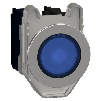  BP lum flush bleu 1O+1F 230V 