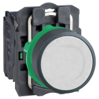  BOUTON POUSSOIR BLANC AFF 