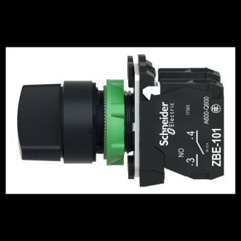  BOUTON TOURNANT NOIR DIAM 