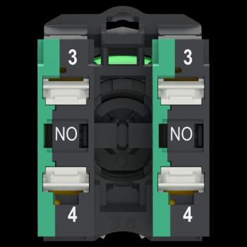  BT NOIR 3 POS FIXE 2F PUSH IN 