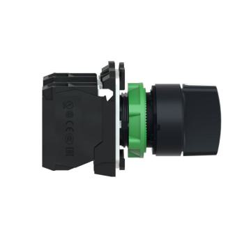  BOUTON TOURNANT NOIR DIAM 