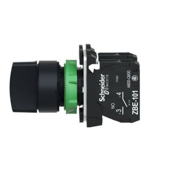  BOUTON TOURNANT NOIR DIAM 