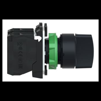  BOUTON TOURNANT NOIR DIAM 