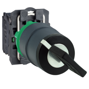  BOUTON TOURNANT NOIR DIAM 