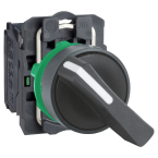  BOUTON TOURNANT NOIR DIAM 