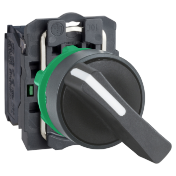  BOUTON TOURNANT NOIR DIAM 