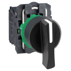  BOUTON TOURNANT NOIR DIAM 