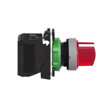  BT lumineux rouge 1O+1F 24V 