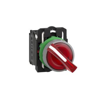  BT lumineux rouge 1O+1F 120V 