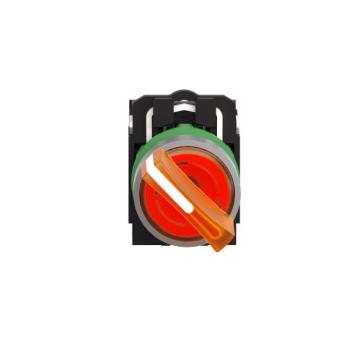  BT lumineux orange 1O+1F 24V 